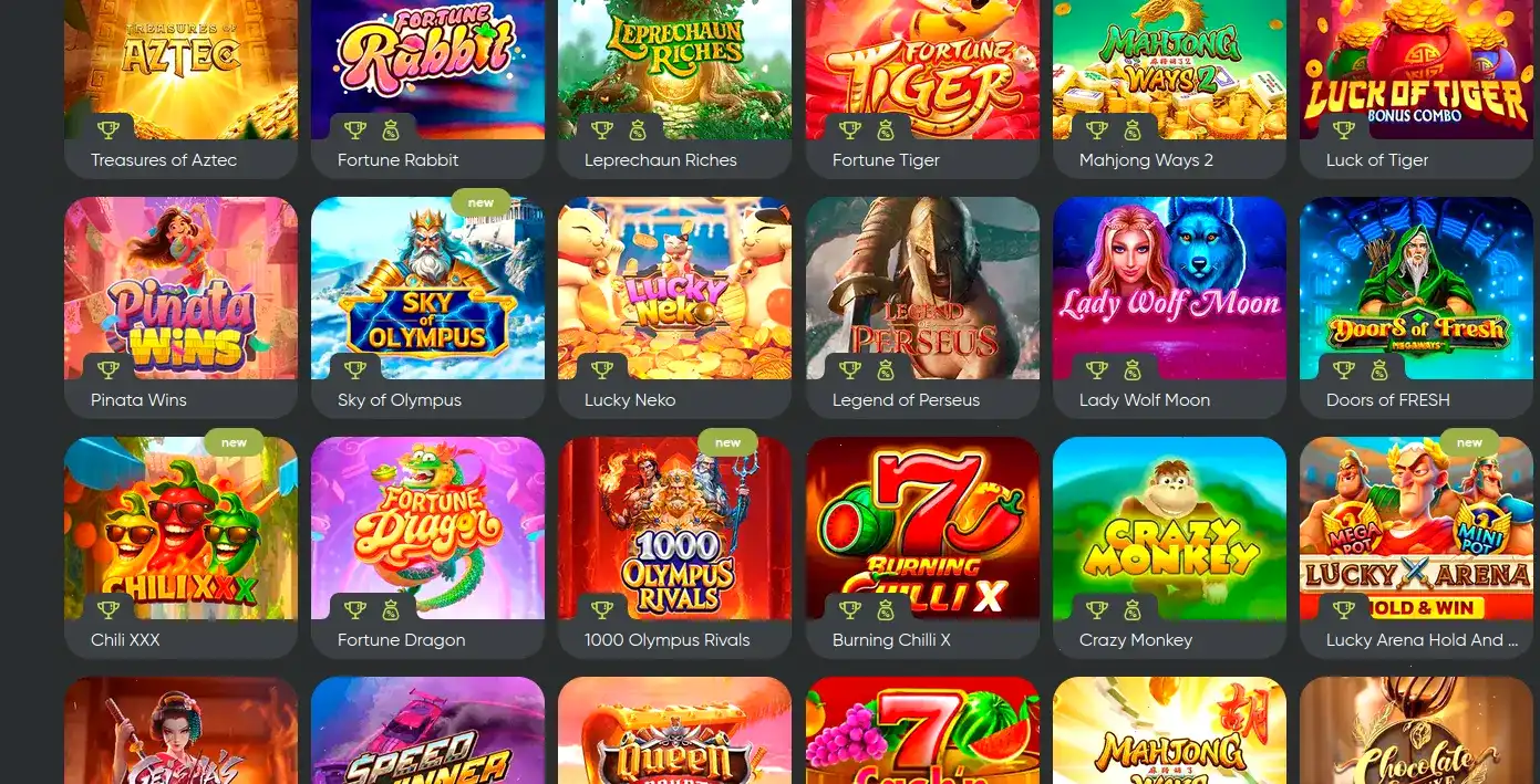 Игровые автоматы General casino на экране